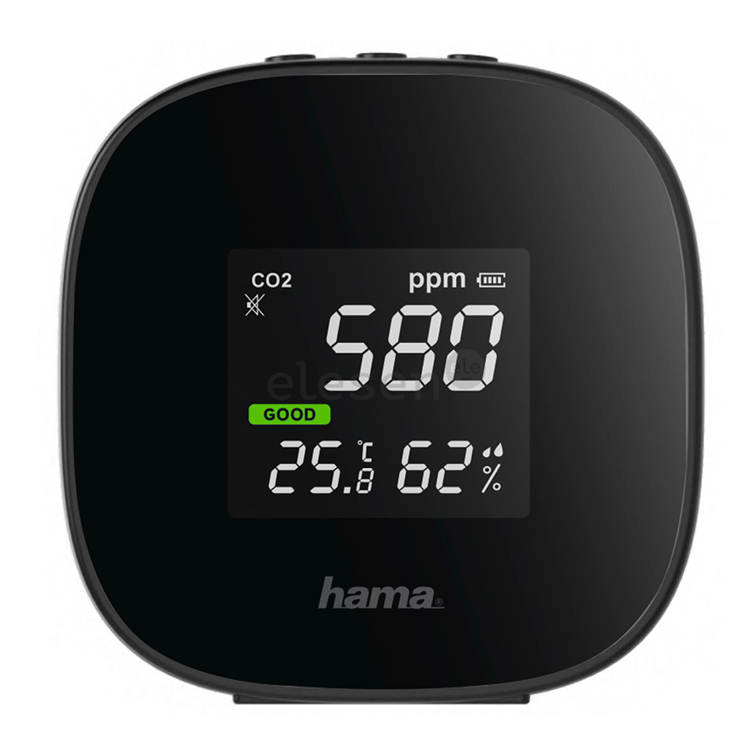 Hama Safe, black - Air Quality Measuring Device Item - 00186434