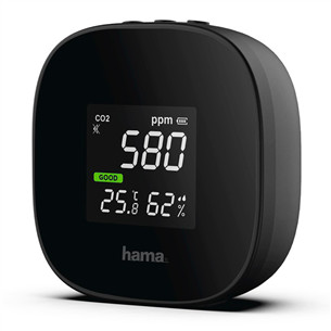 Hama Safe, black - Air Quality Measuring Device Item - 00186434