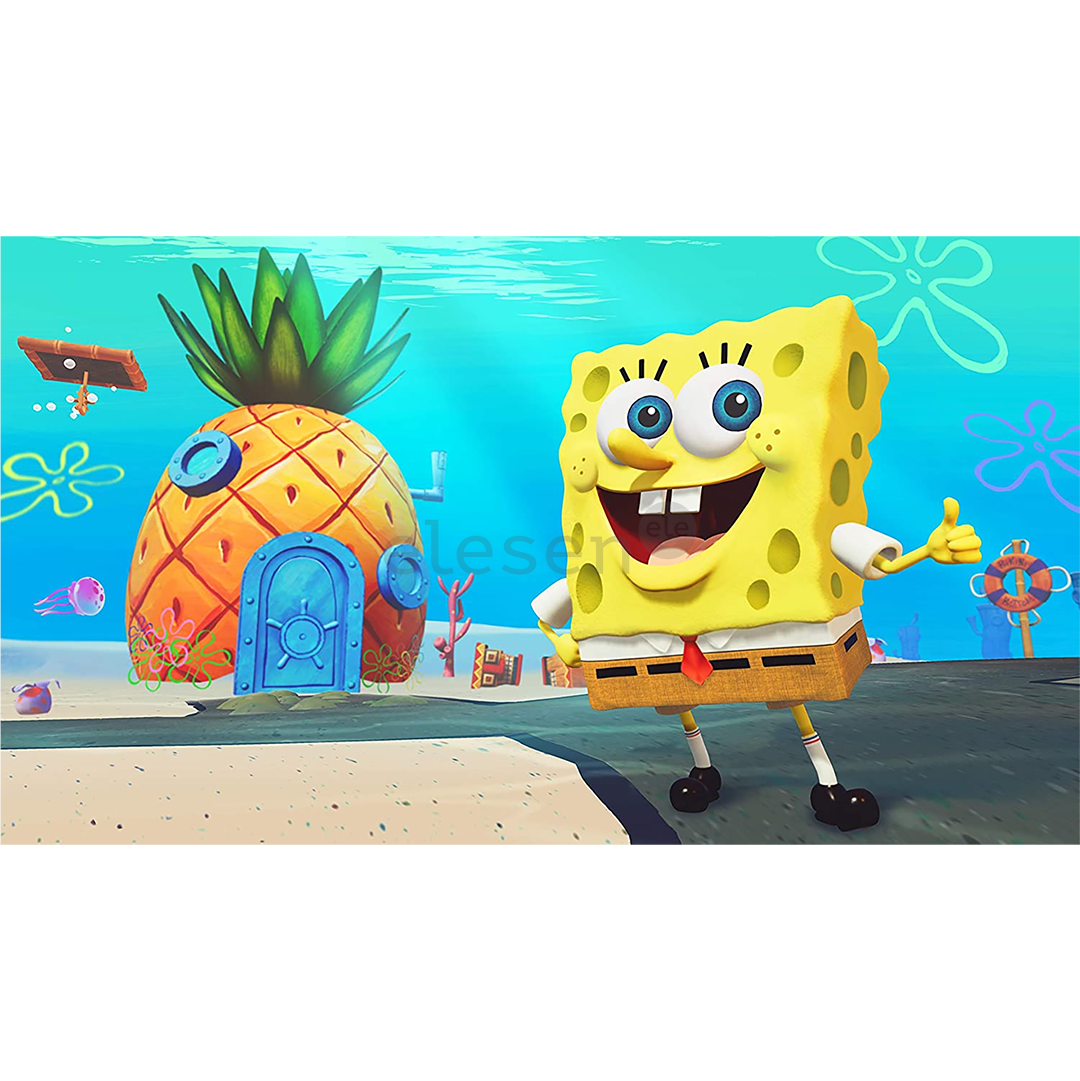 PS4 game Spongebob: Battle for Bikini Bottom Rehydrated Item - 9120080074539