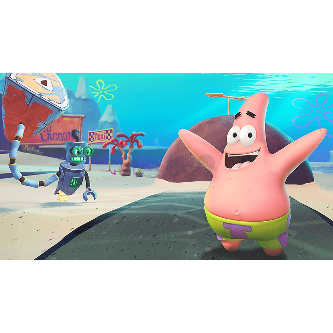 PS4 game Spongebob: Battle for Bikini Bottom Rehydrated Item - 9120080074539