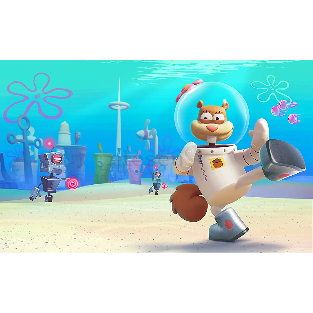 PS4 game Spongebob: Battle for Bikini Bottom Rehydrated Item - 9120080074539