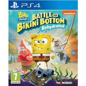 PS4 game Spongebob: Battle for Bikini Bottom Rehydrated Item - 9120080074539 9120080074539