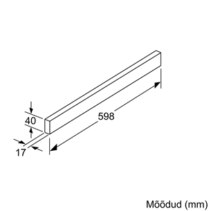 Priedas gartraukiui Bosch Prekė - DSZ4685