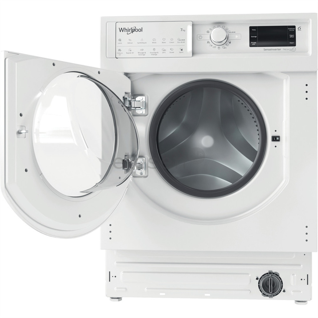 Whirlpool, 7 kg / 5 kg, depth 55 cm, 1400 rpm - Built-in Washer-Dryer Combo