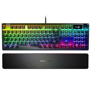 Klaviatūra SteelSeries Apex PRO Red Switch, US Prekė - 64626 64626