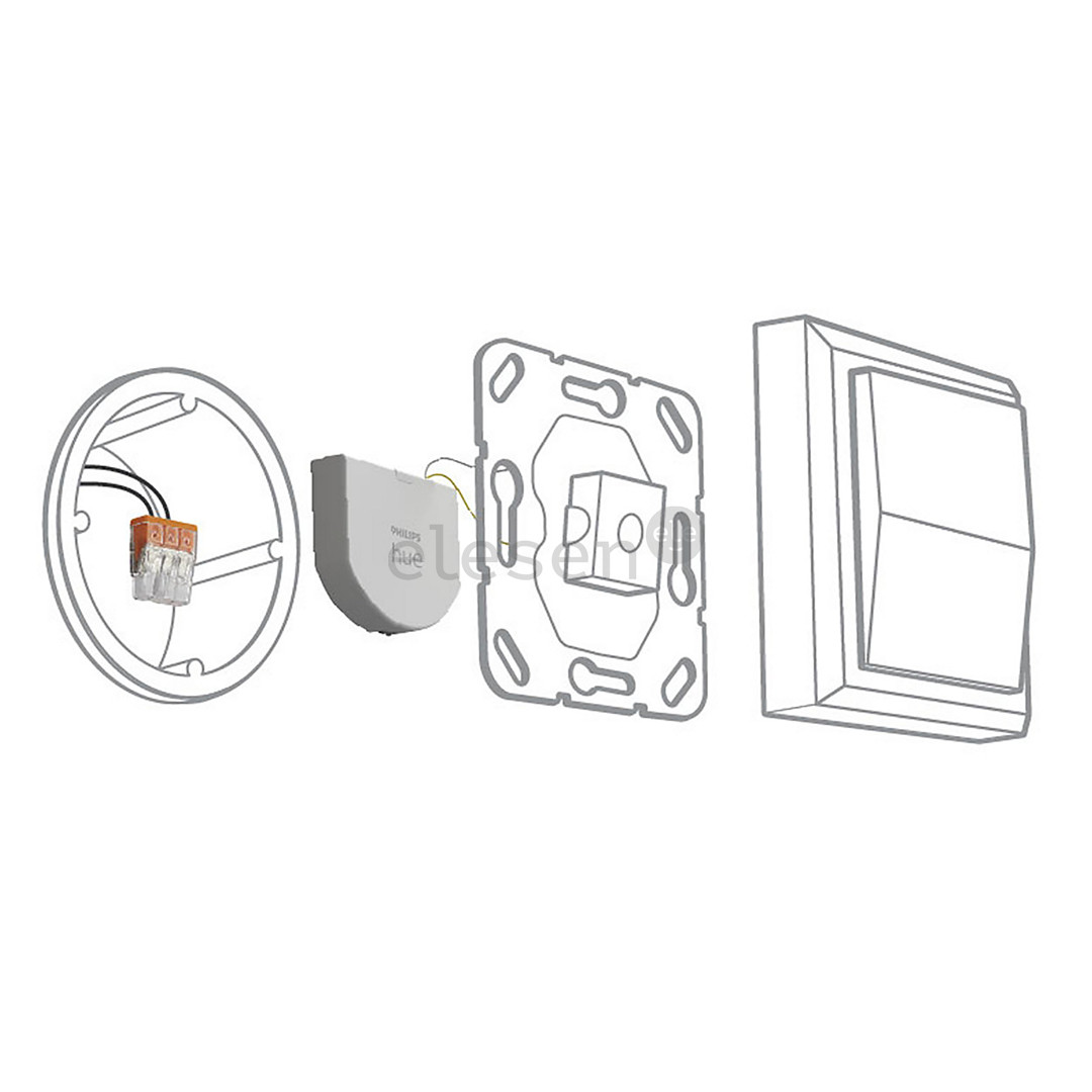 Philips Hue Wall Switch Module, белый - Модуль настенного выключателя Товар - 929003017101