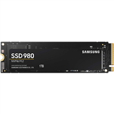 SSD diskas Samsung 980, M.2, NVMe, PCIe 3.0, 1 TB