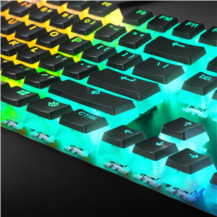 SteelSeries PrismCAPS, US, black - Keycaps Item - 60200