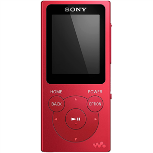 MP3 grotuvas Sony Walkman, 8 GB, Raudonas Prekė - NWE394LR.CEW