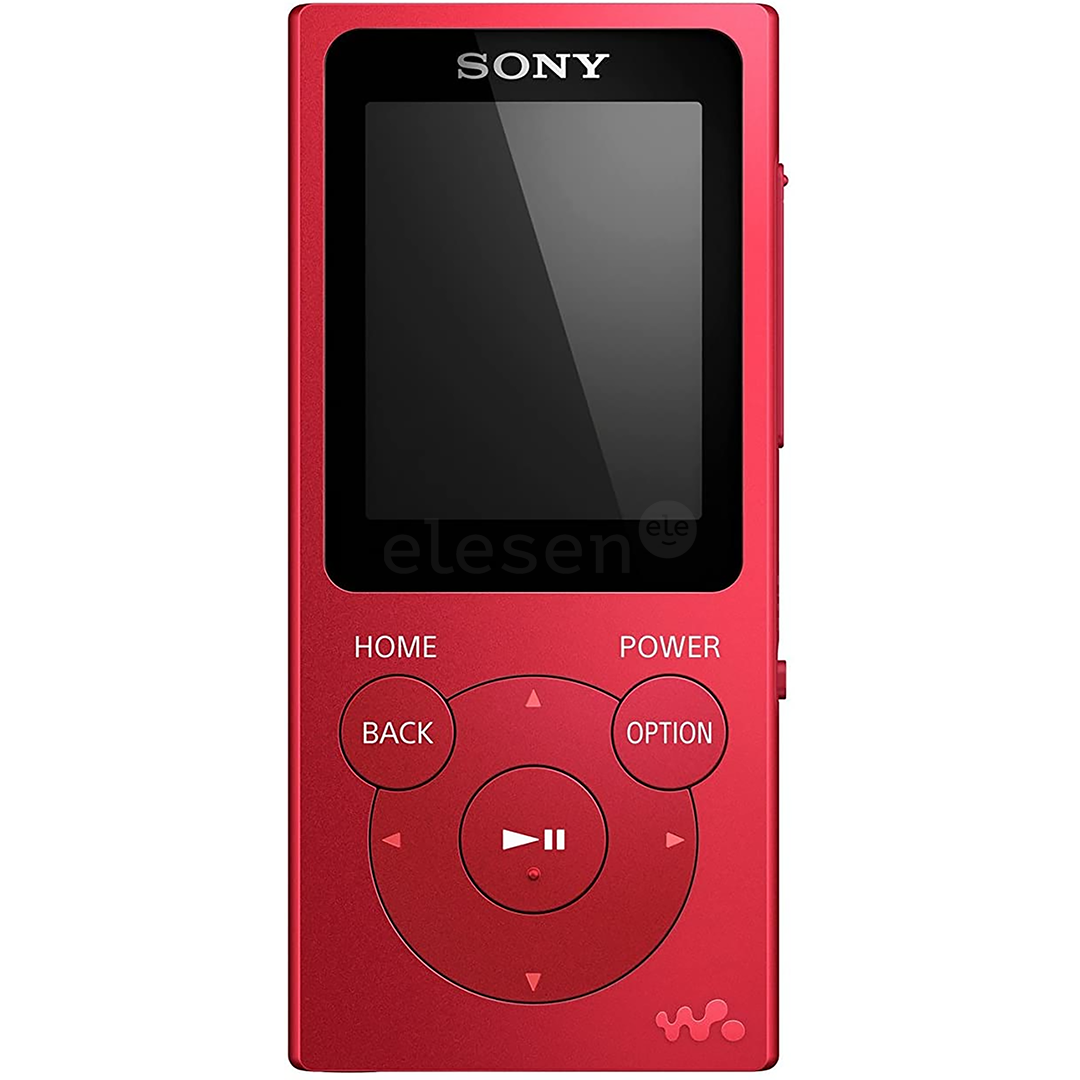 MP3 grotuvas Sony Walkman, 8 GB, Raudonas Prekė - NWE394LR.CEW