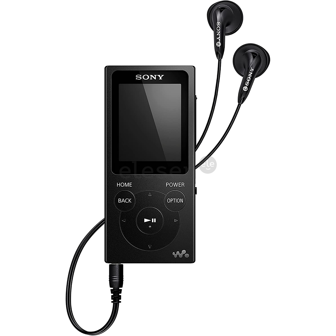 MP3 grotuvas Sony Walkman, 8 GB, Juodas Prekė - NWE394LB.CEW