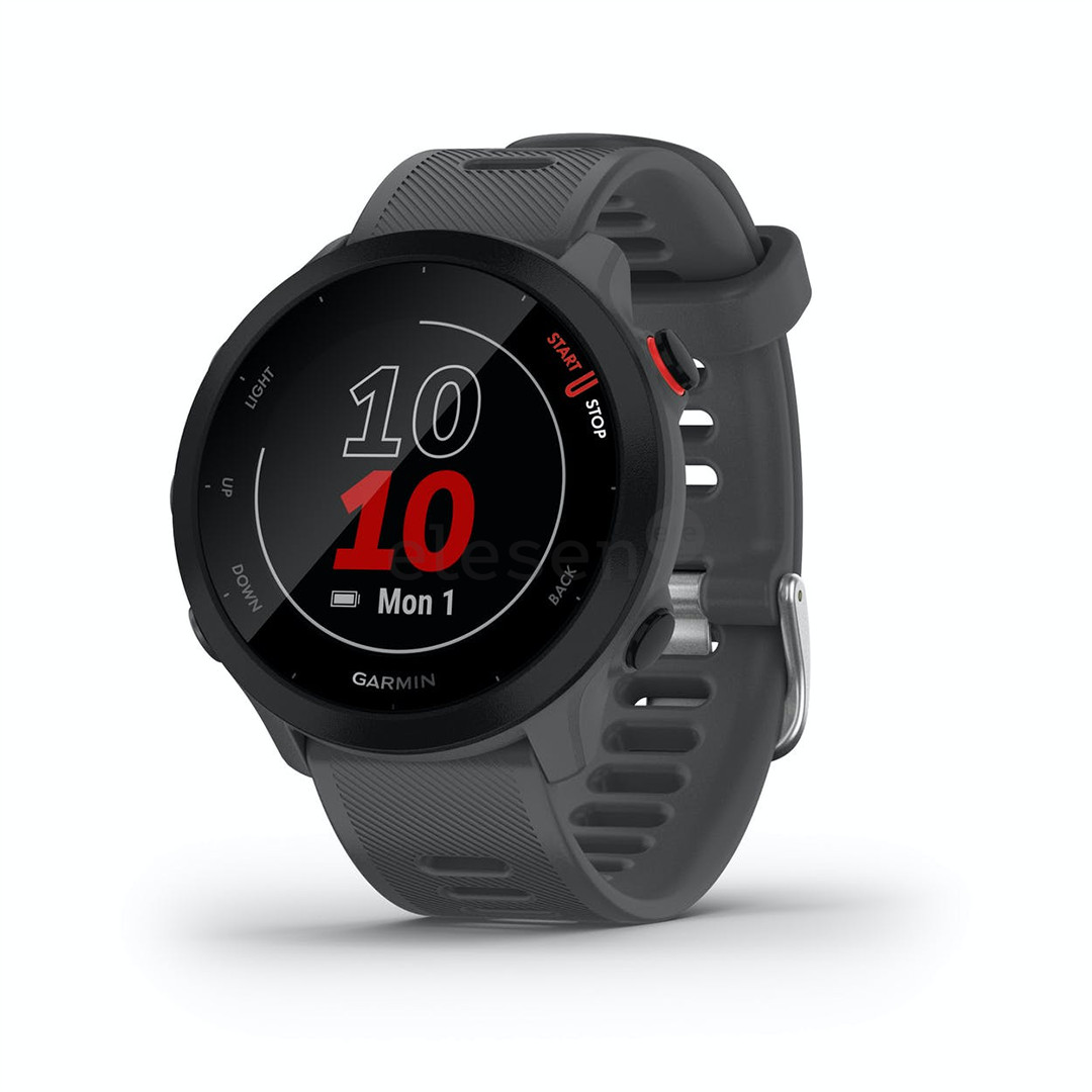Išmanusis laikrodis Garmin Forerunner 55, Pilkas