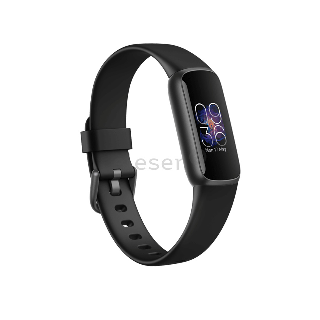 Išmanioji apyrankė Fitbit Luxe, Black/Black