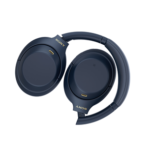 Sony WH-1000XM4, синий - Полноразмерные беспроводные наушники Товар - WH1000XM4/LM