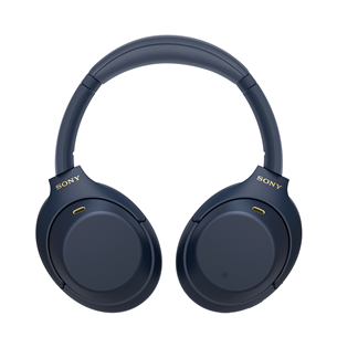 Sony WH-1000XM4, синий - Полноразмерные беспроводные наушники Товар - WH1000XM4/LM