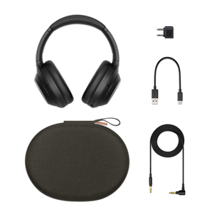 Sony WH-1000XM4, синий - Полноразмерные беспроводные наушники Товар - WH1000XM4/LM