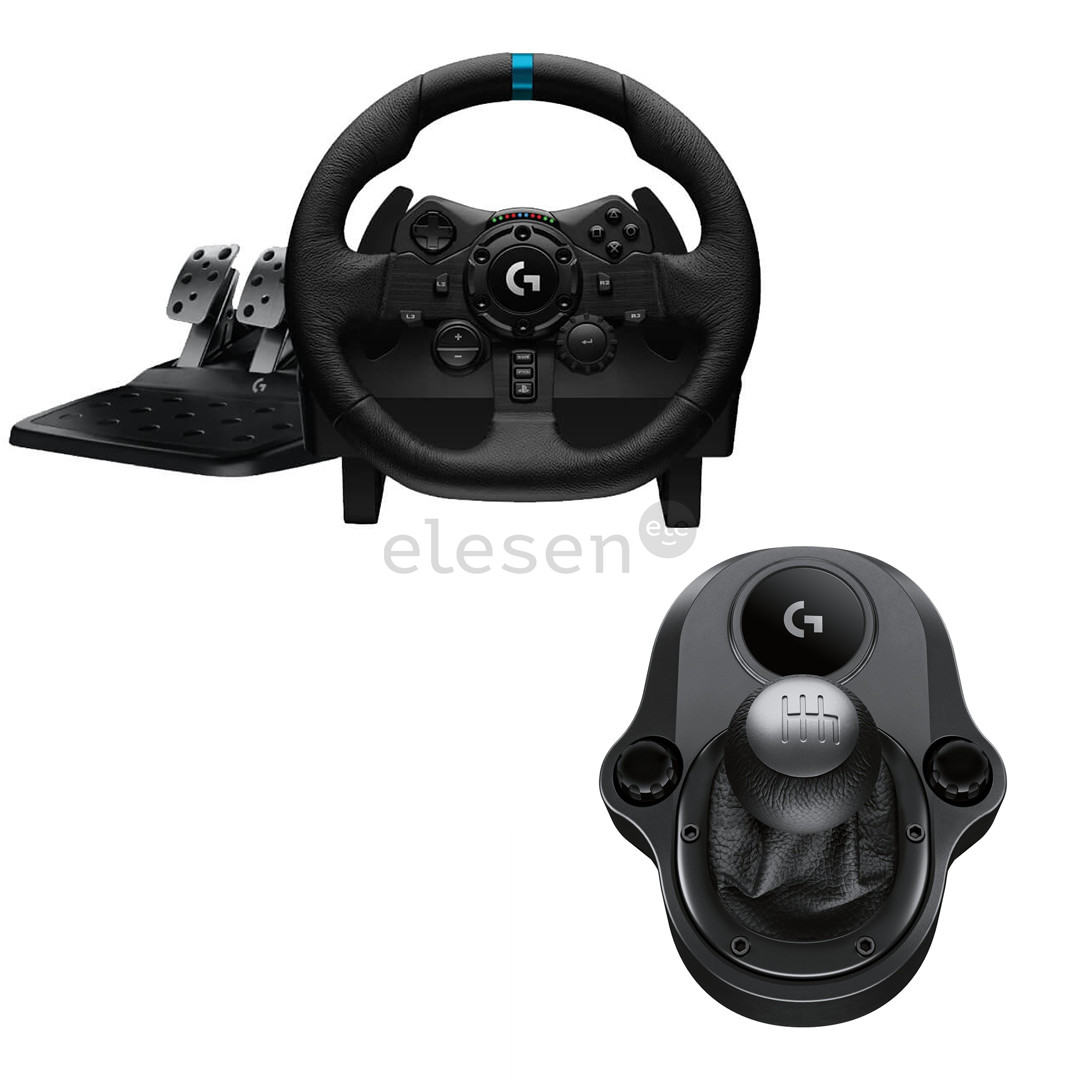 Wheel Logitech G923 PC/PS4/PS5 + Driving Force shifter