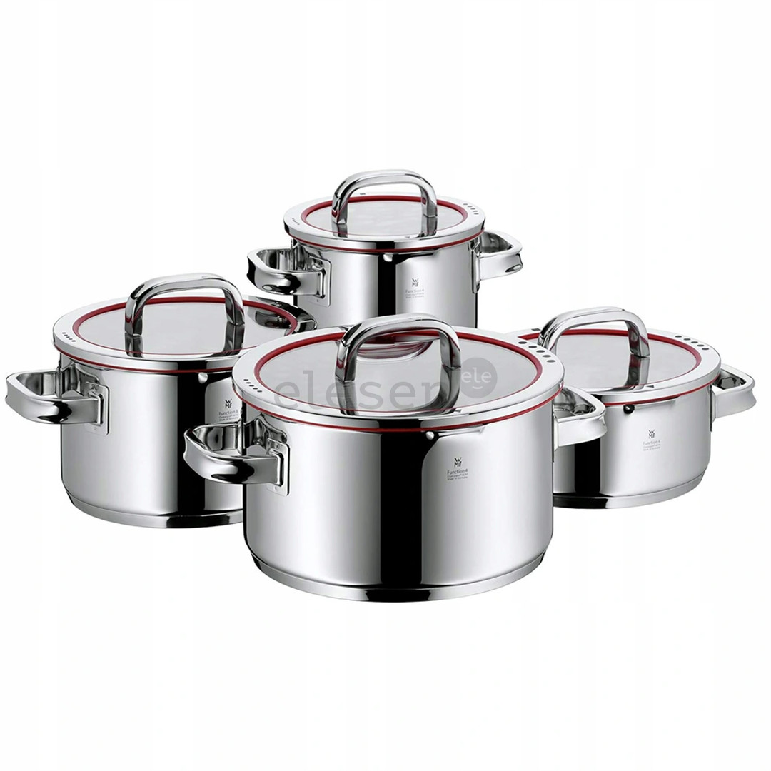 Puodų rinkinys WMF Function 4, 4 pieces, inox