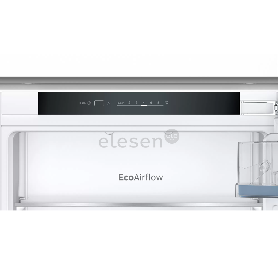 Bosch, 267 L, aukštis 178 cm - Įmontuojamas šaldytuvas