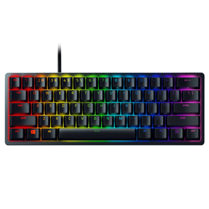 Razer Huntsman Mini Purple Switch, SWE, черный - Клавиатура RZ03-03390700-R3N1
