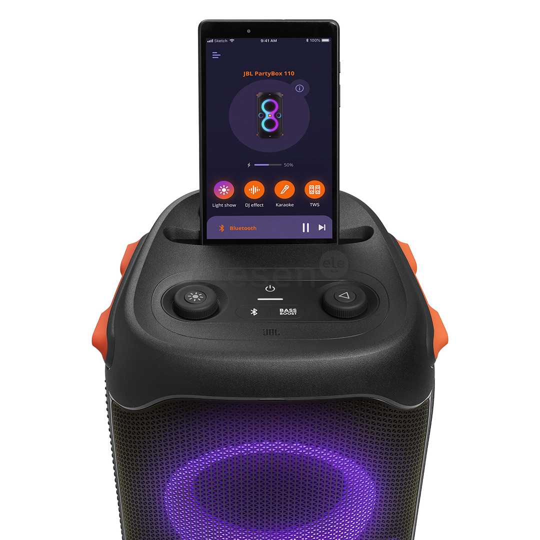 JBL PartyBox 110, black - Party speaker