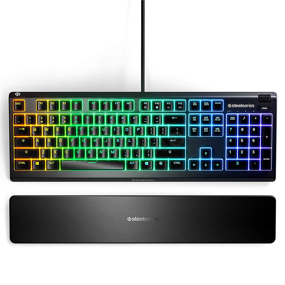 SteelSeries Apex 3, US, black - Keyboard Item - 64795
