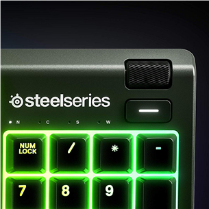 Klaviatūra SteelSeries Apex 3, US, laidinė Prekė - 64795