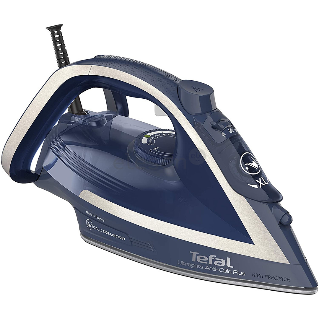 Tefal Ultragliss Plus, 2800 W, baltas/violetinis - Garų lygintuvas