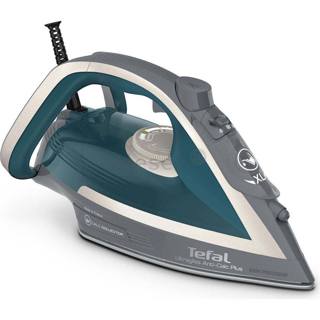 Tefal Ultragliss Plus, 2800 W, baltas/pilkas/žalias - Garų lygintuvas