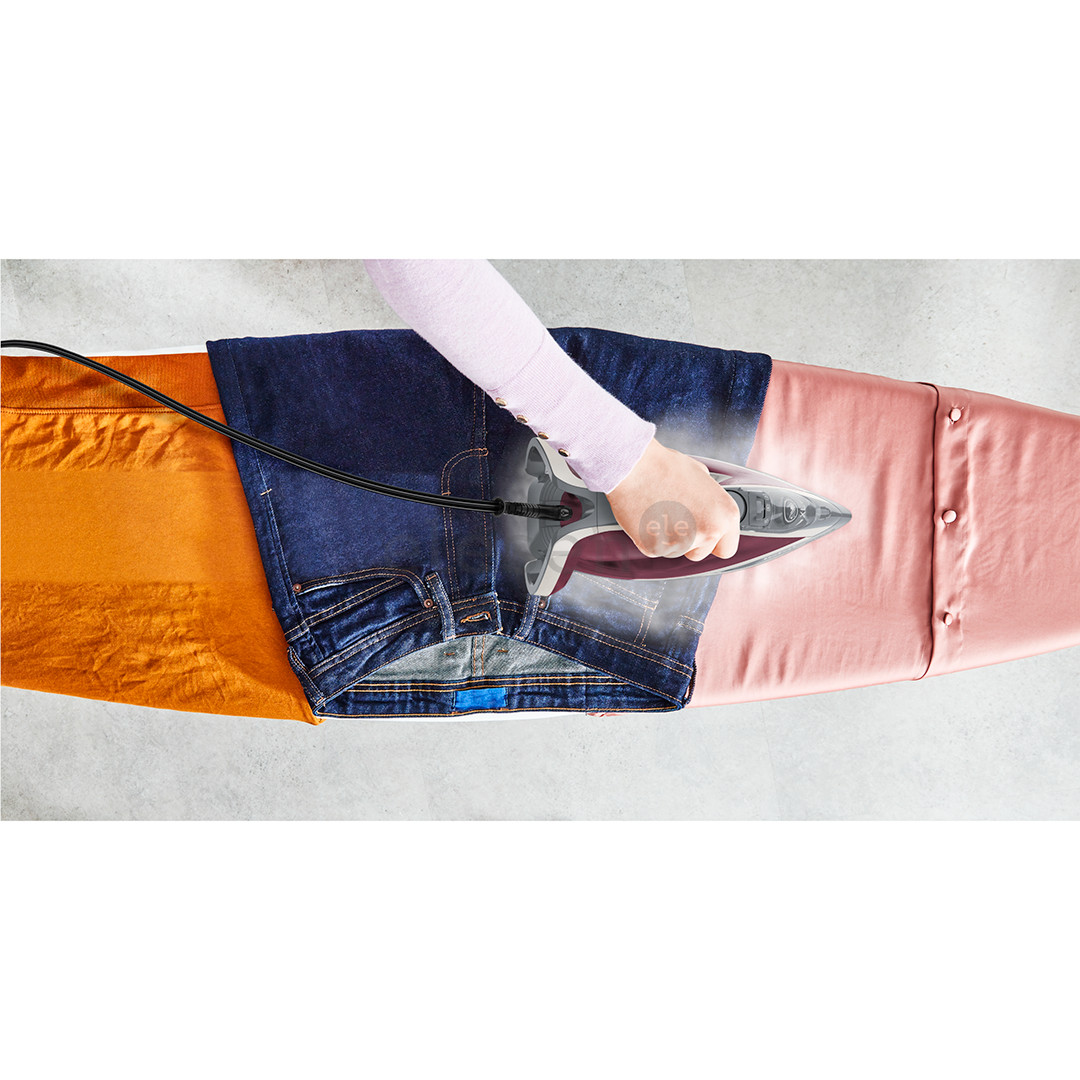 Tefal FV6870E0 Smart Protect Plus, 2800 W, violetinis/pilkas - Garų lygintuvas