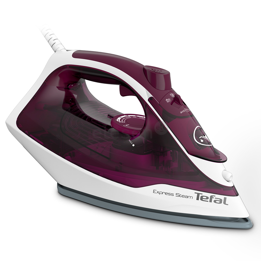 Tefal Express Steam, 2400 W, violetinis/baltas - Garų lygintuvas