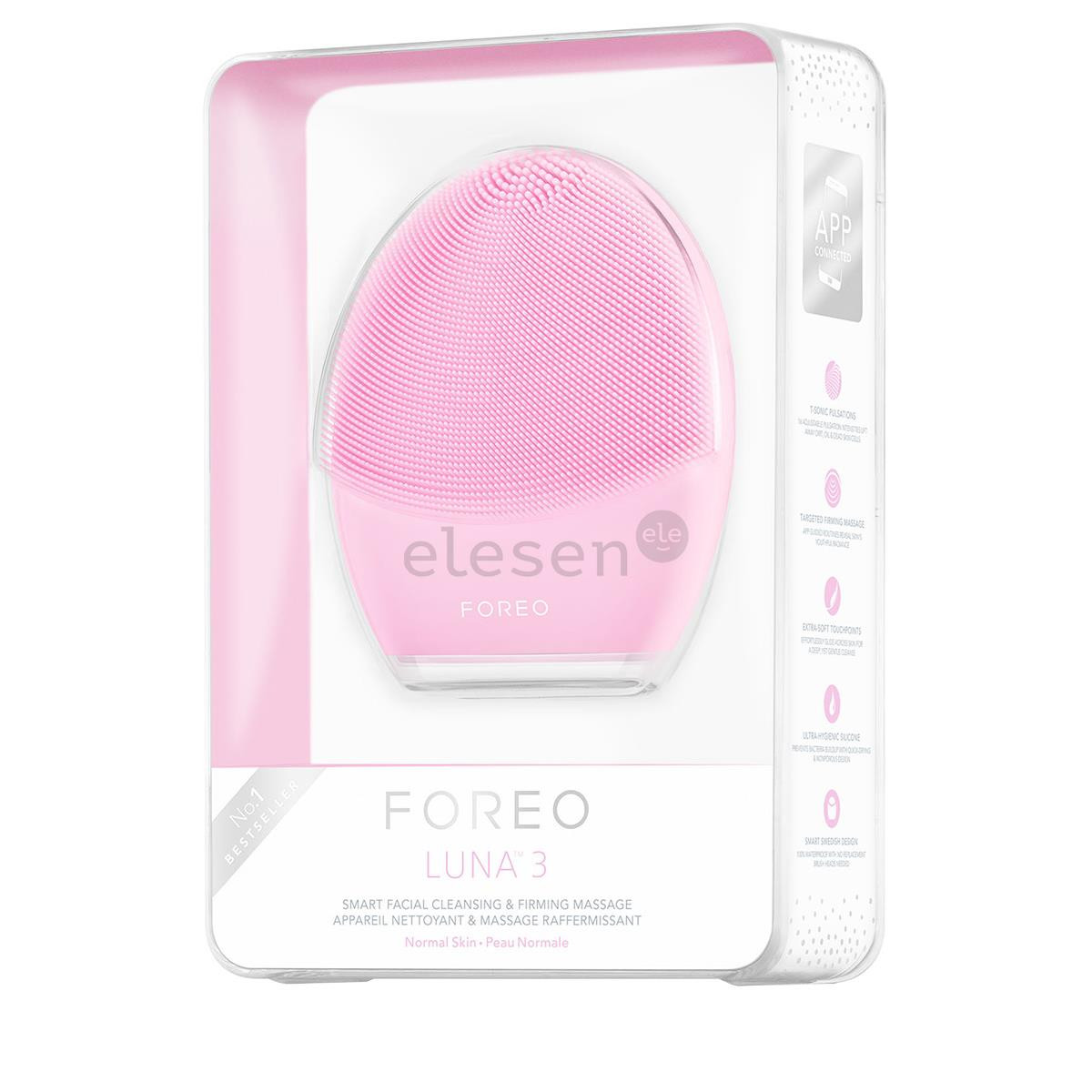 Foreo Luna 3 normal, pink - Electric face brush Item - LUNA3NORMAL