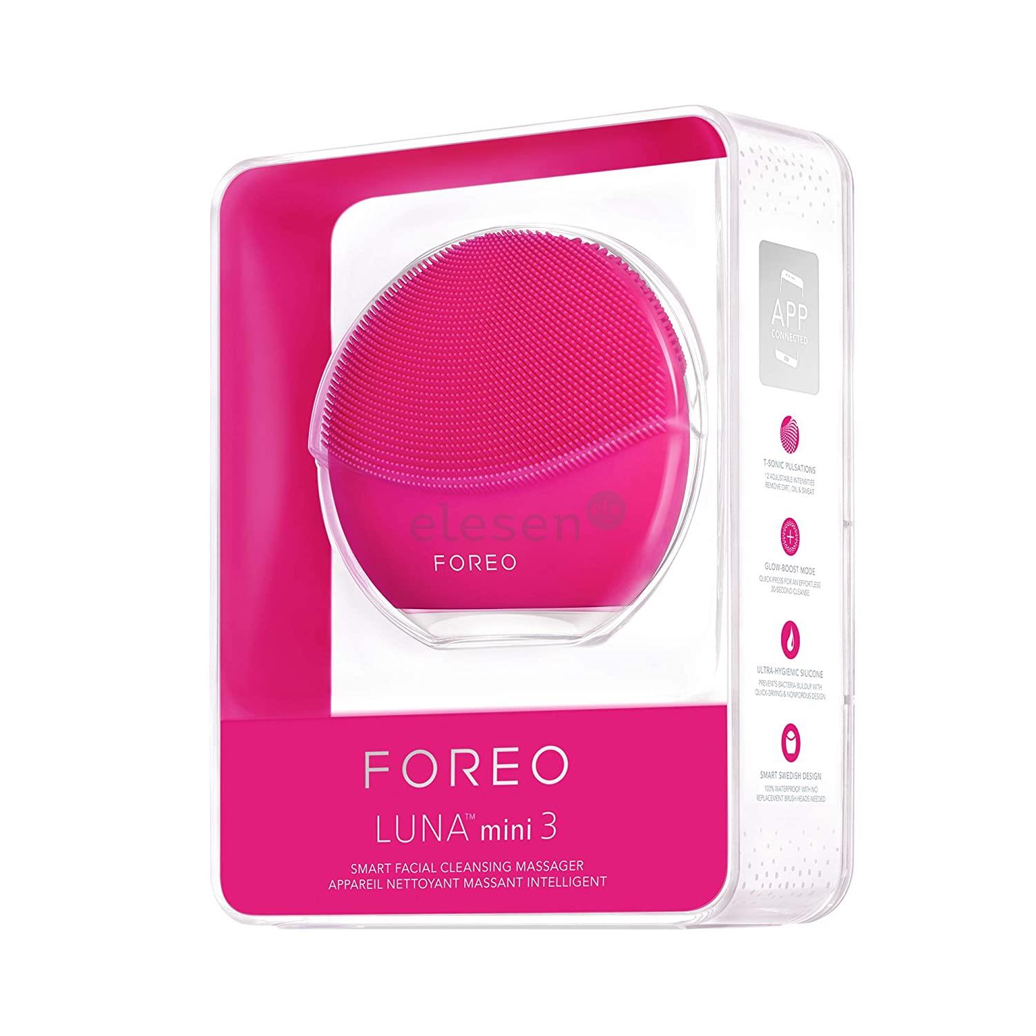 Foreo Luna 3 mini, фуксия - Щеточка для очищения лица Товар - LUNA3MINIFUCHSIA