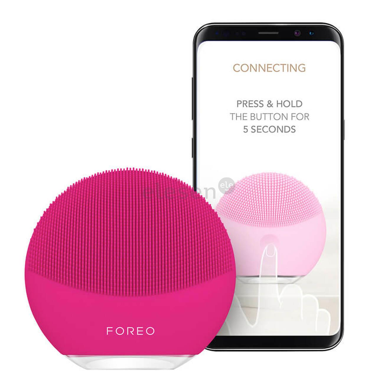 Foreo Luna 3 mini, фуксия - Щеточка для очищения лица Товар - LUNA3MINIFUCHSIA