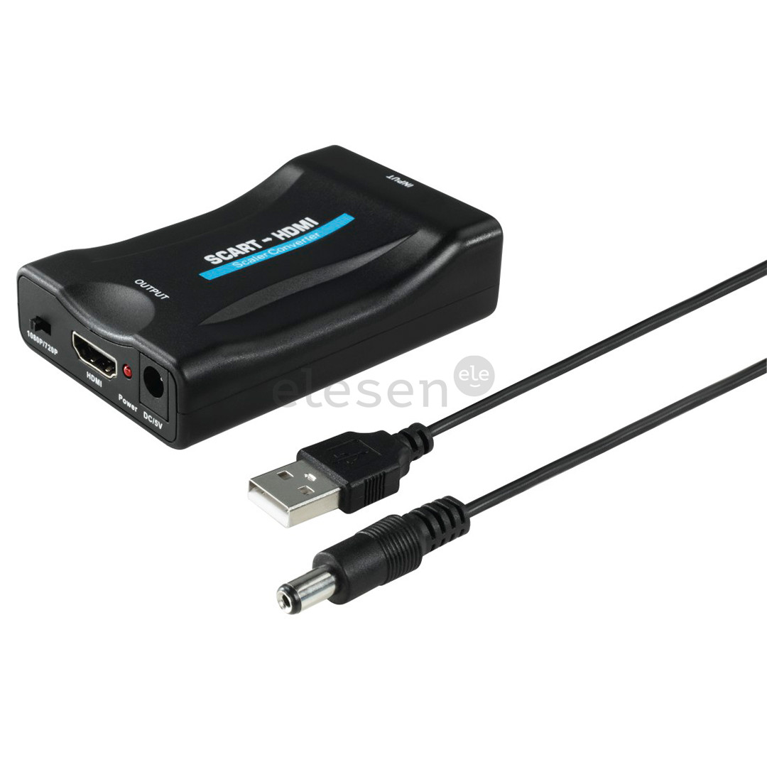 Adapter Hama SCART - HDMI Item - 00121775