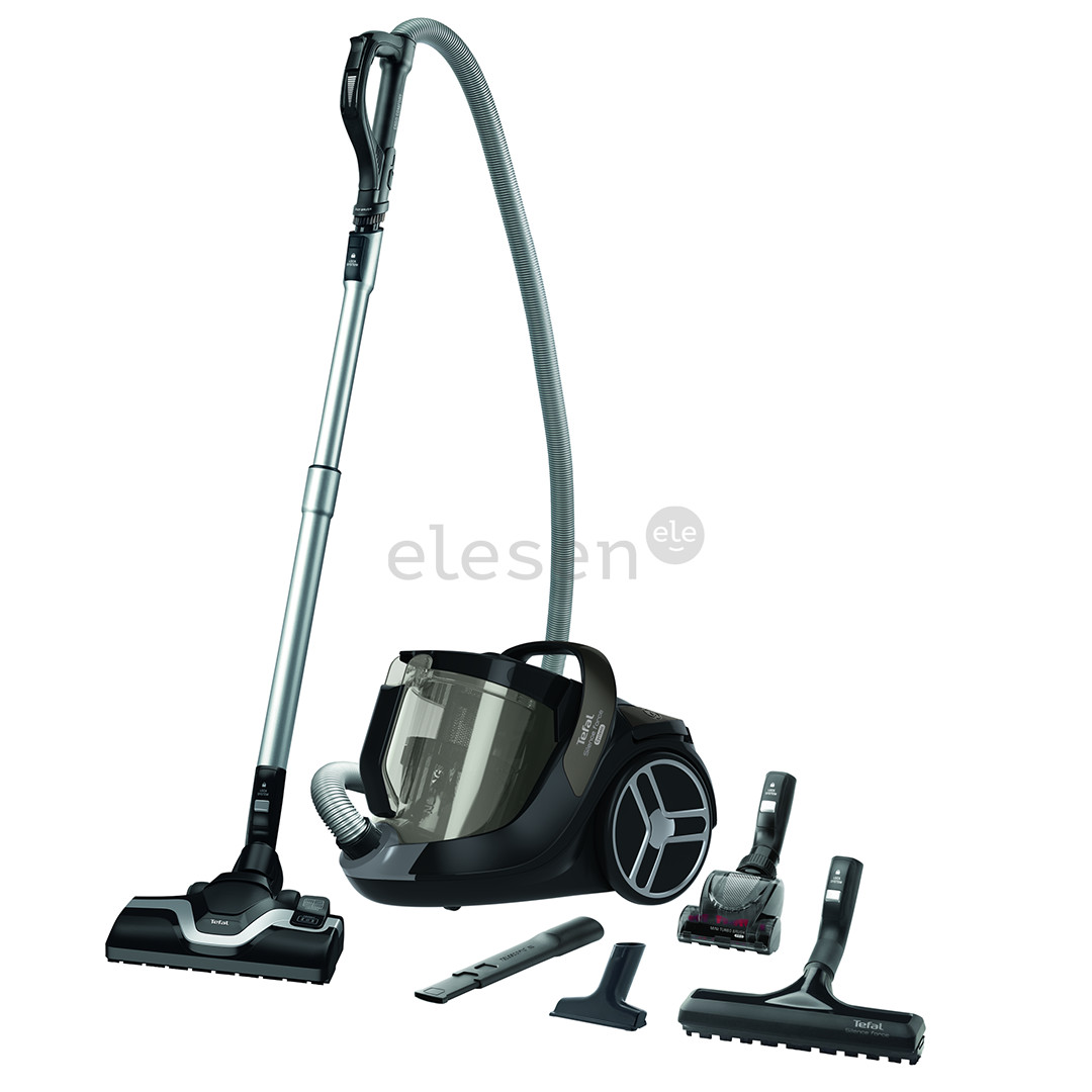 Tefal Silence Force Cyclonic, 550 W, bagless, brown/black - Vacuum cleaner Item - TW7260