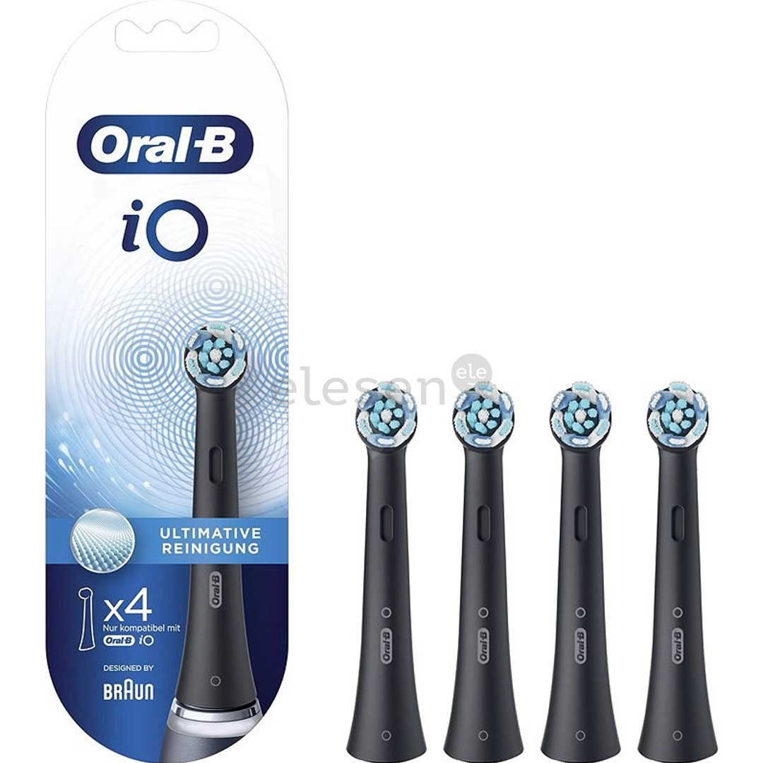 Braun Oral-B iO, 4 шт., черный - Насадки для электрической зубной щетки Товар - IO4BLACK