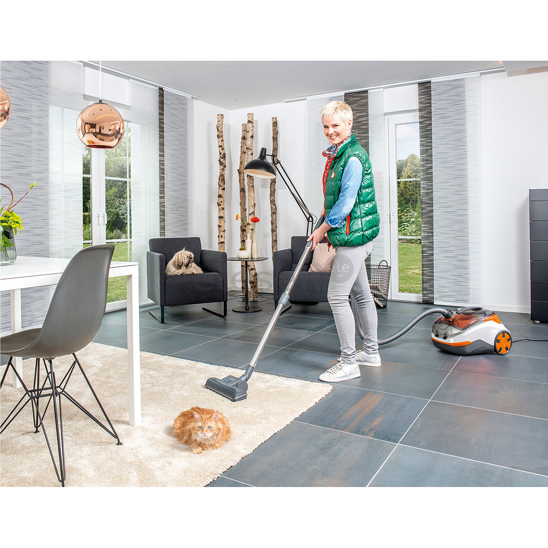 Thomas Cycloon Pet & Friends, 1700 W, with aqua filter, orange/white - Vacuum cleaner Item - 786550