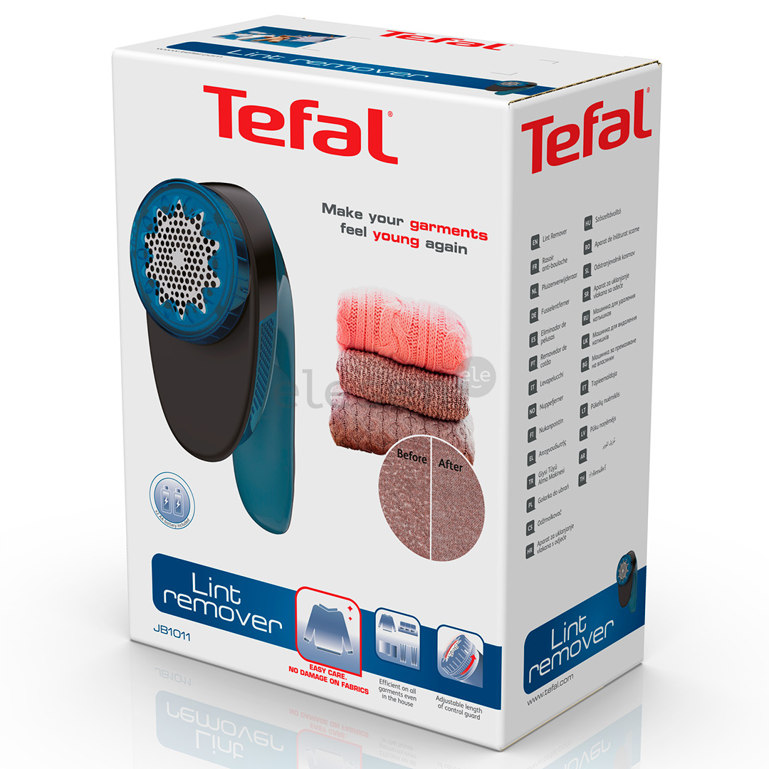 Tefal, black/blue - Lint remover