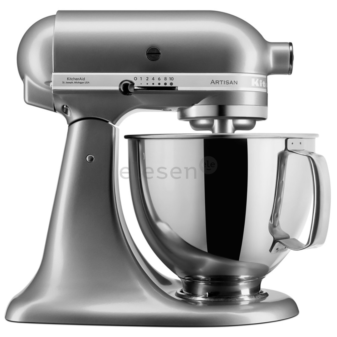 KitchenAid Artisan Elegance, 4.8 L/3 L, 300 W, silver - Mixer Item - 5KSM175PSECU