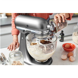 KitchenAid Artisan Elegance, 4.8 L/3 L, 300 W, silver - Mixer Item - 5KSM175PSECU