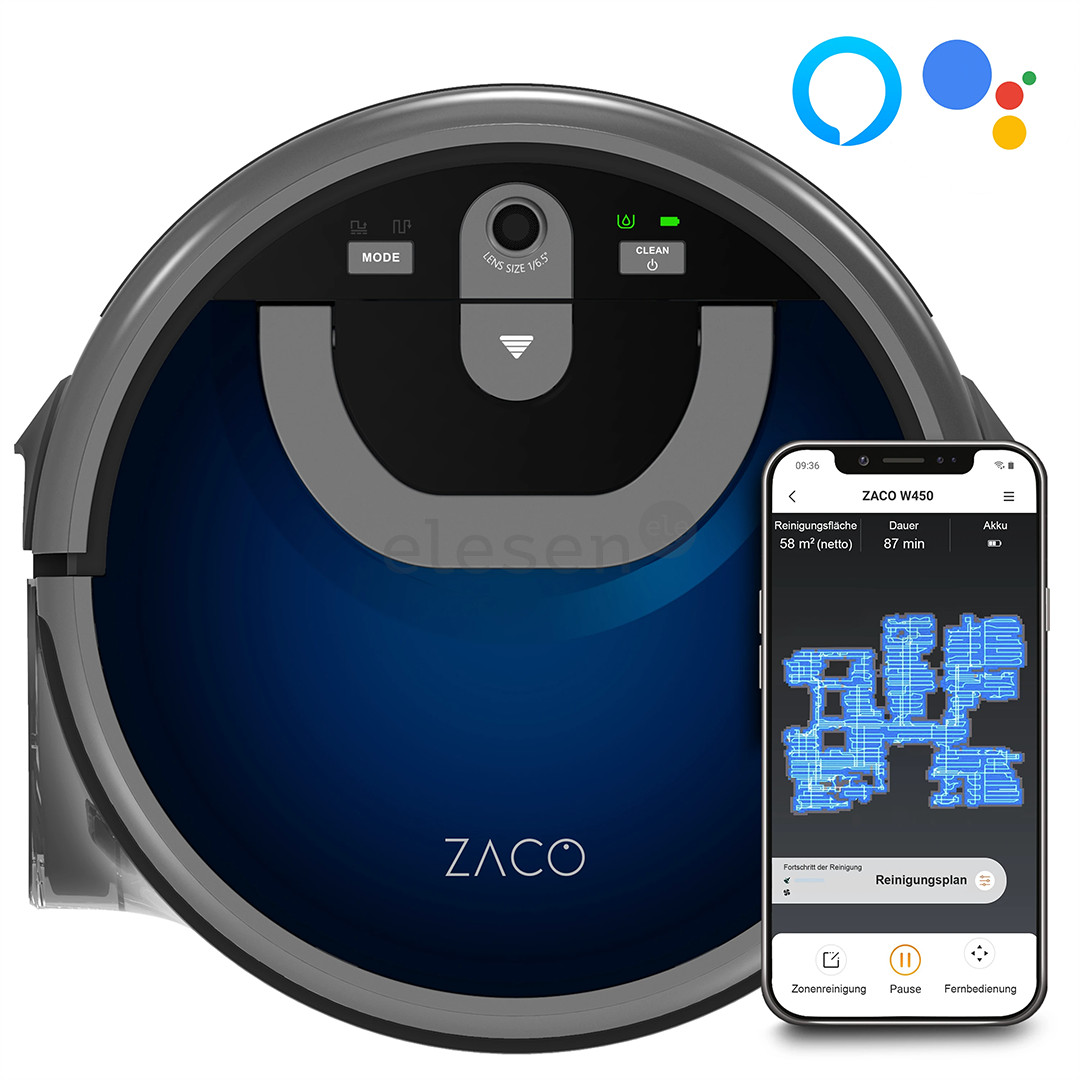 Dulkių siurblys robotas Zaco W450 Prekė - 501906