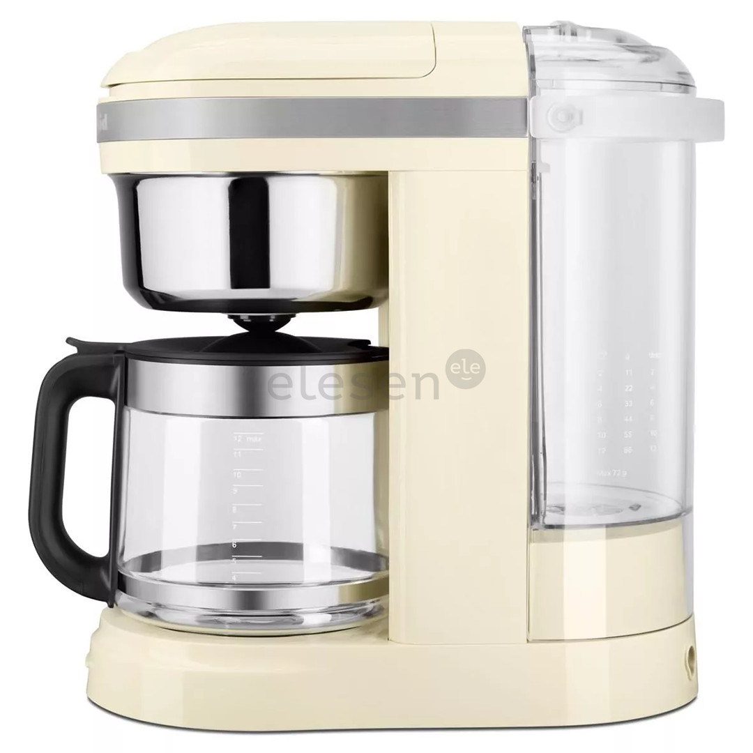 KitchenAid, резервуар для воды 1,7 л, бежевый - Капельная кофеварка Товар - 5KCM1209EAC