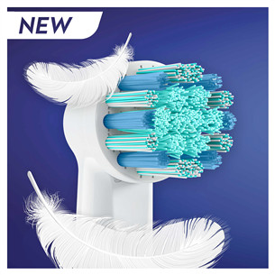 Dantų šepetėlių antgaliai Braun Oral-B 2 vnt./Frozensoft Prekė - EB10-2/FROZENSOFT