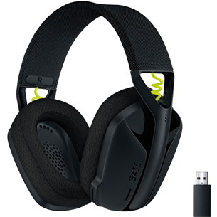Ausinės Logitech G435 LIGHTSPEED, Belaidės, Juodos Prekė - 981-001050 981-001050