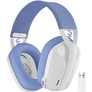 Ausinės Logitech G435 LIGHTSPEED, Belaidės, Baltos 981-001074