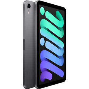 Planšetinis kompiuteris Apple iPad mini 2021, 64 GB, WiFi, Space Grey, Prekė - MK7M3HC/A