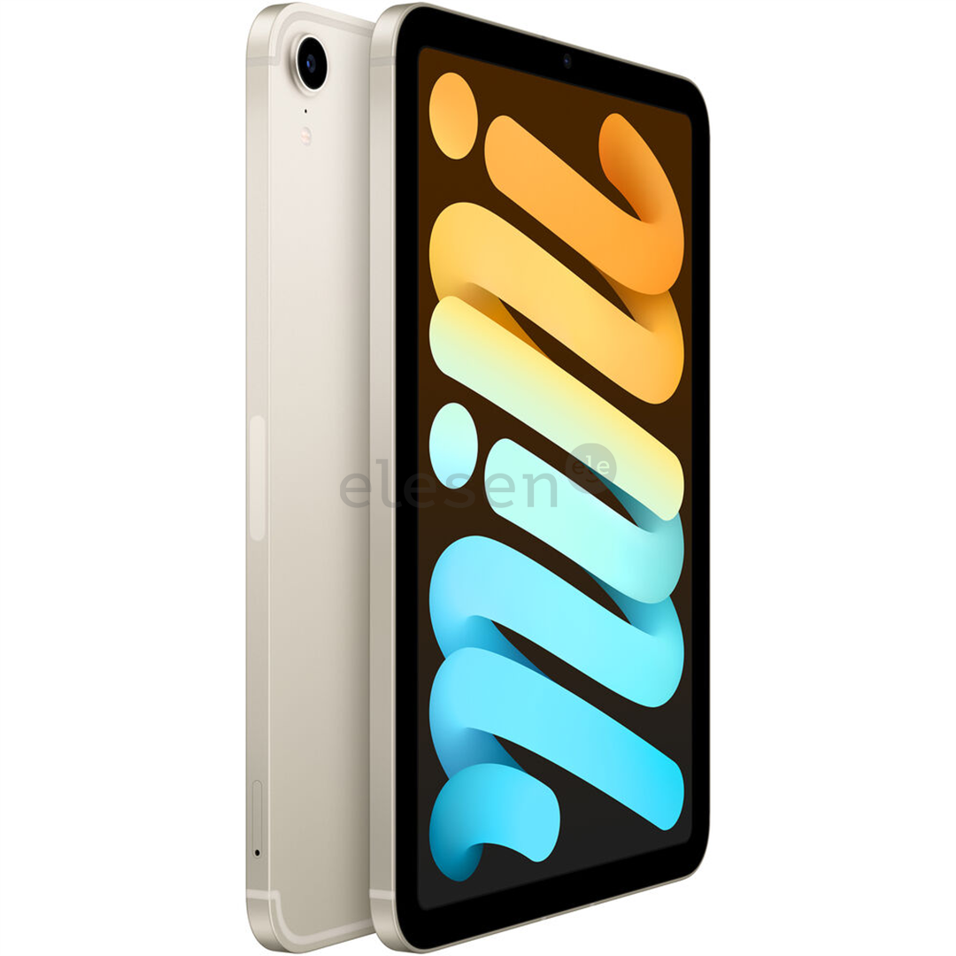 Apple iPad mini (2021), 8,3", 64 ГБ, WiFi + LTE, бежевый - Планшет