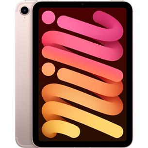 Planšetinis kompiuteris Apple iPad mini 2021, 256 GB WiFi + 5G, Pink Prekė - MLX93HC/A MLX93HC/A
