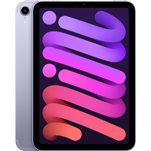 Planšetinis kompiuteris Apple iPad mini 2021, 256 GB, WiFi + 5G, Purple Prekė - MK8K3HC/A MK8K3HC/A